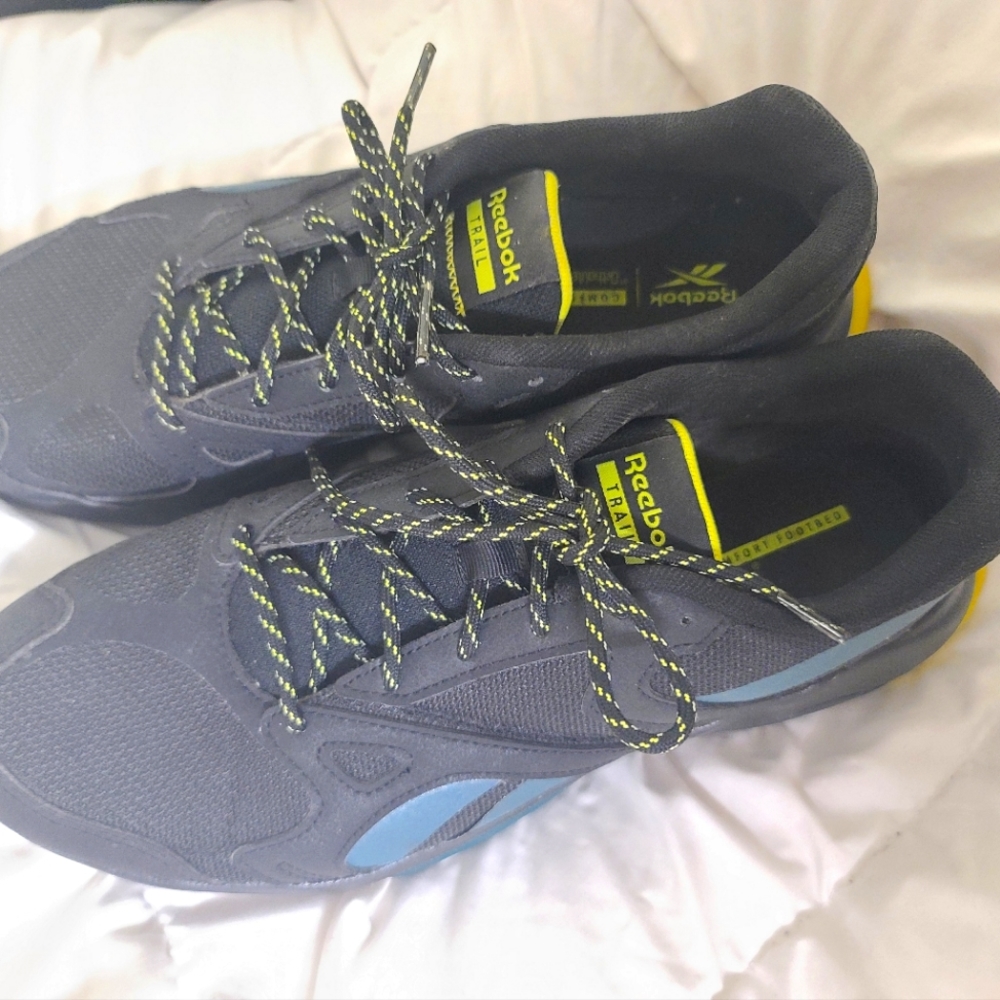 Man, shoe gently used